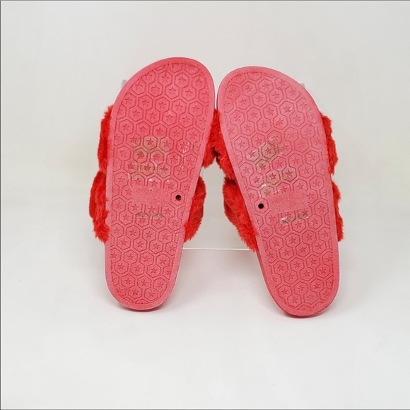 Faux Fur Fuzzy Slipper Slides - Picture 3 of 3